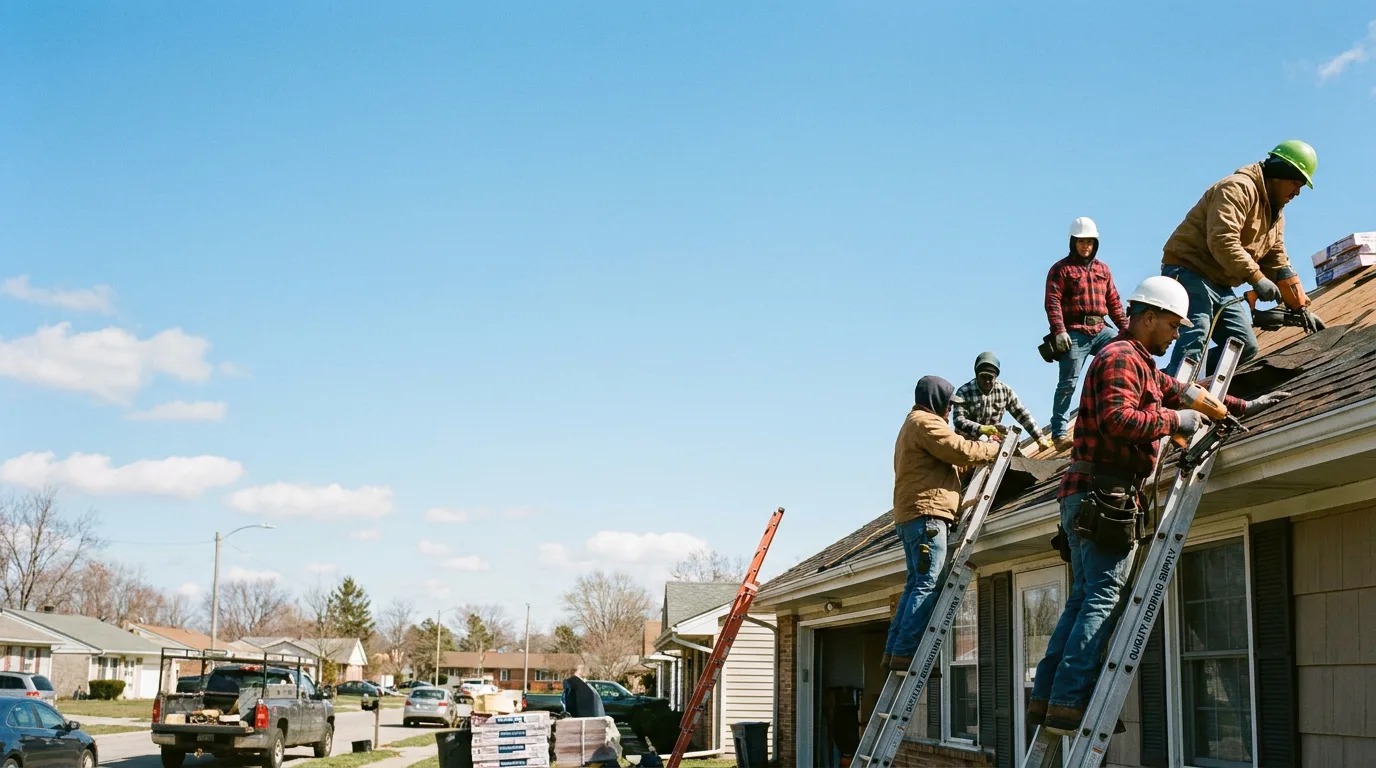 Roofing in Morrisonville, WI near me